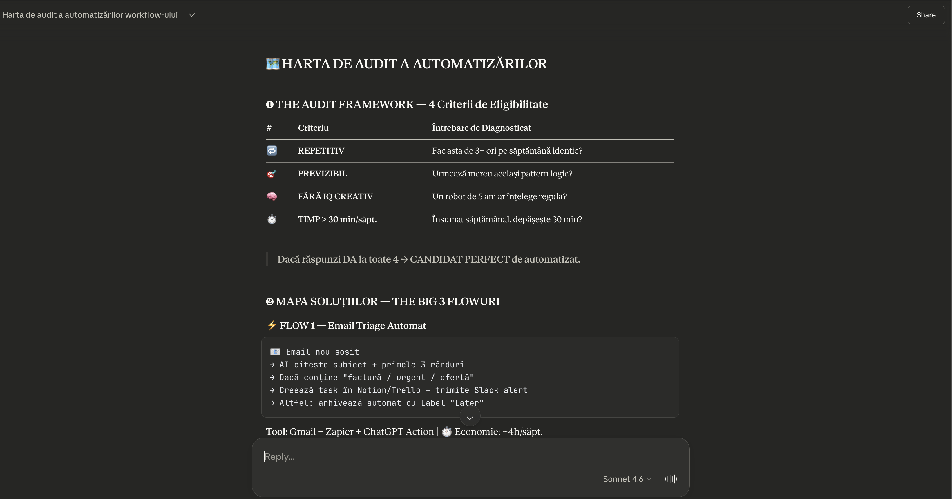 Rezultat Productivitate