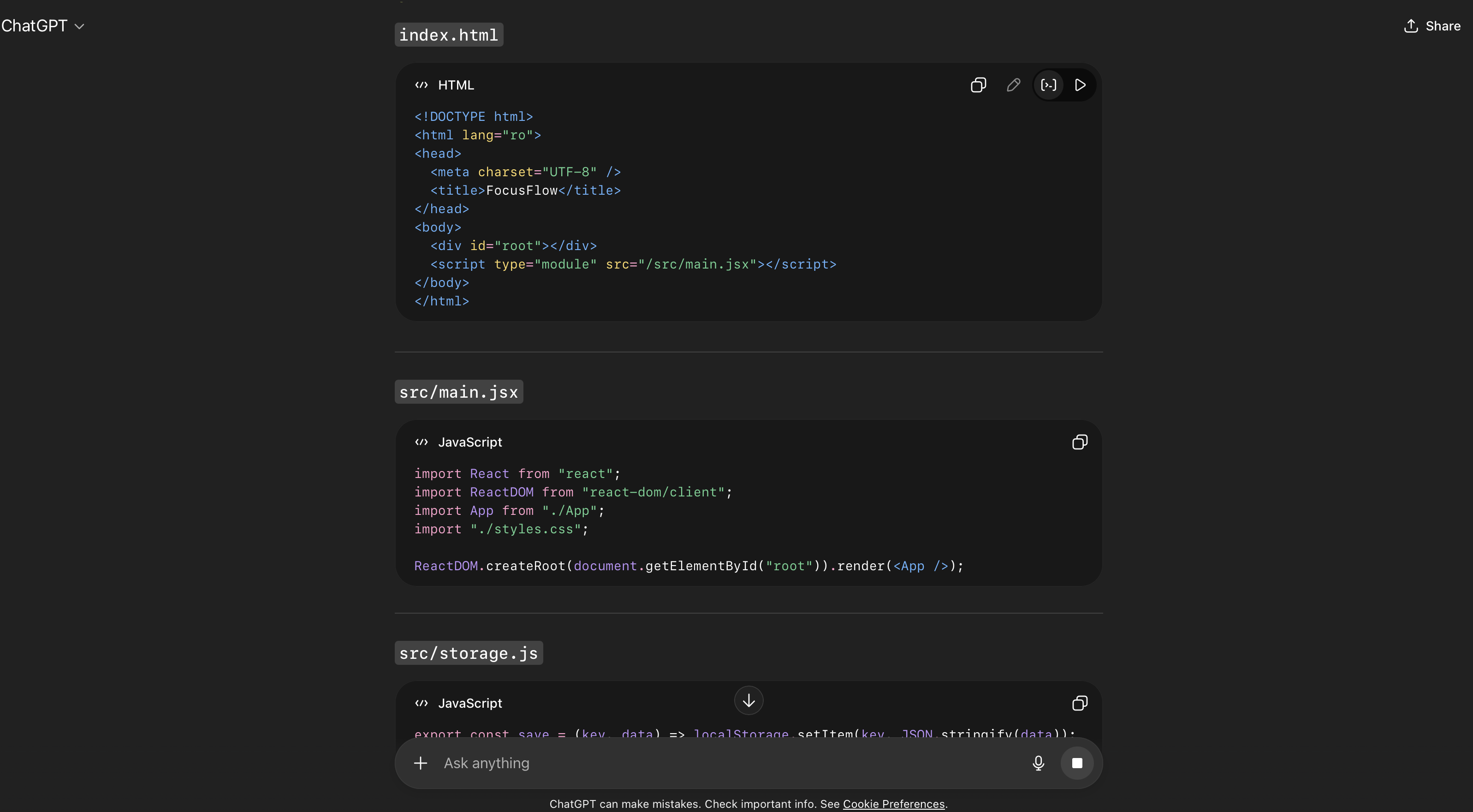 Rezultat Vibe Coding